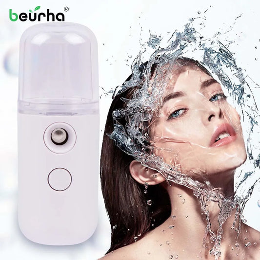 Portable Face Mister — Rechargeable Nano Mist Sprayer