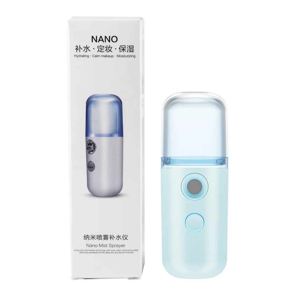 Portable Face Mister — Rechargeable Nano Mist Sprayer